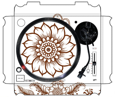 Technics 1200 / 1210 MK7 Skin Henna Classic